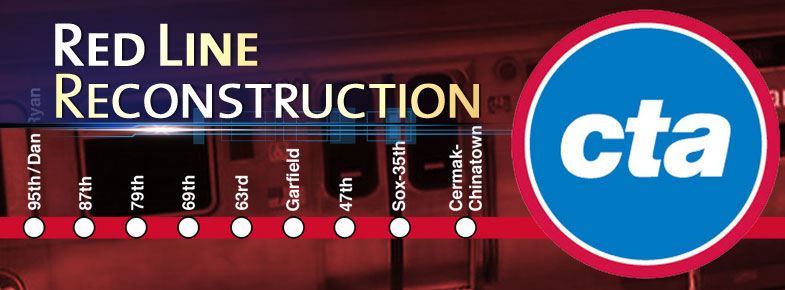 CTA Red Line stops closed south of Cermak-Chinatown | Red Line Reconstruction Project begins