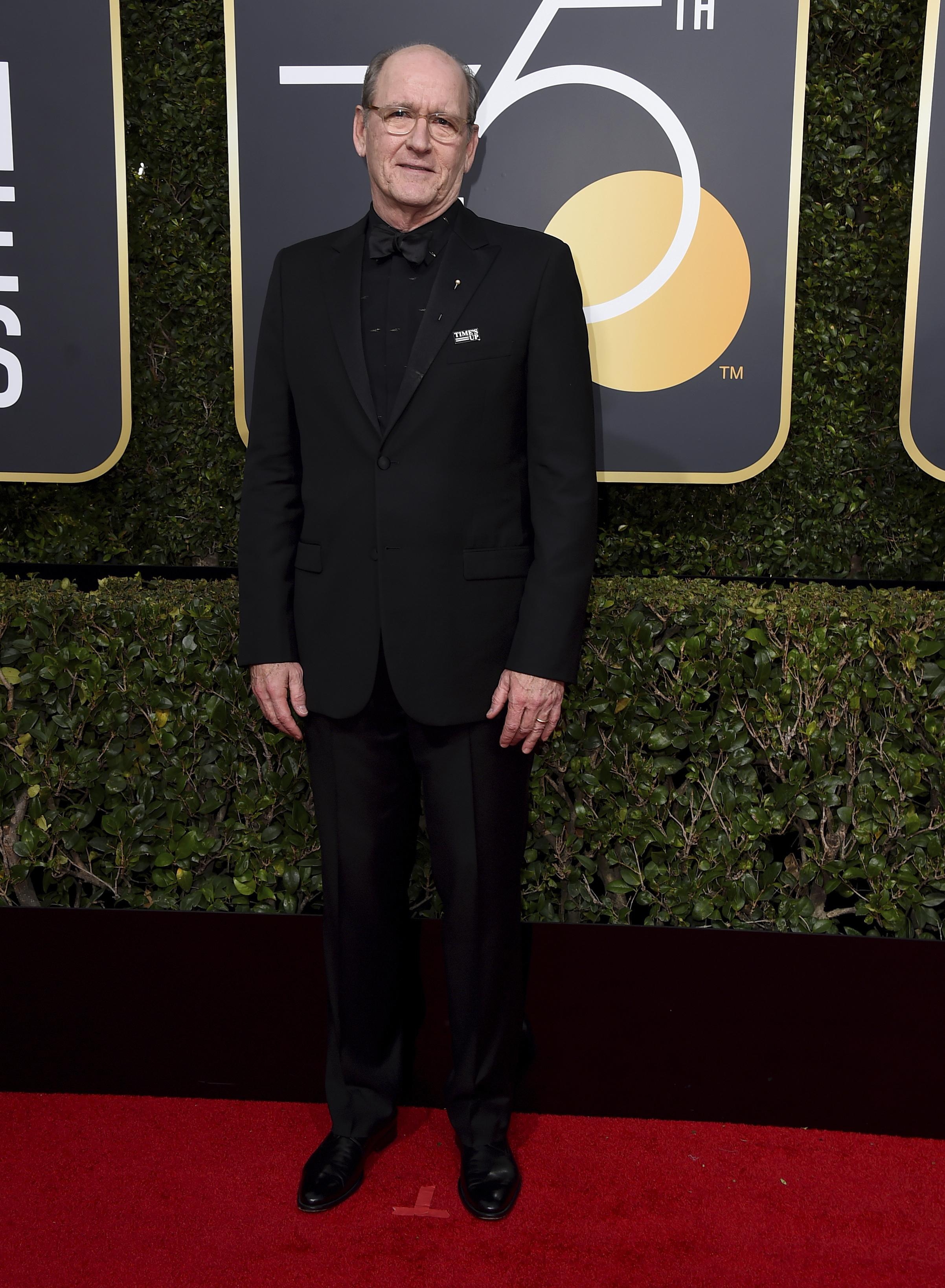 <div class="meta image-caption"><div class="origin-logo origin-image ap"><span>AP</span></div><span class="caption-text">Richard Jenkins arrives at the 75th annual Golden Globe Awards at the Beverly Hilton Hotel on Sunday, Jan. 7, 2018, in Beverly Hills, Calif. (Jordan Strauss&#47;Invision&#47;AP)</span></div>