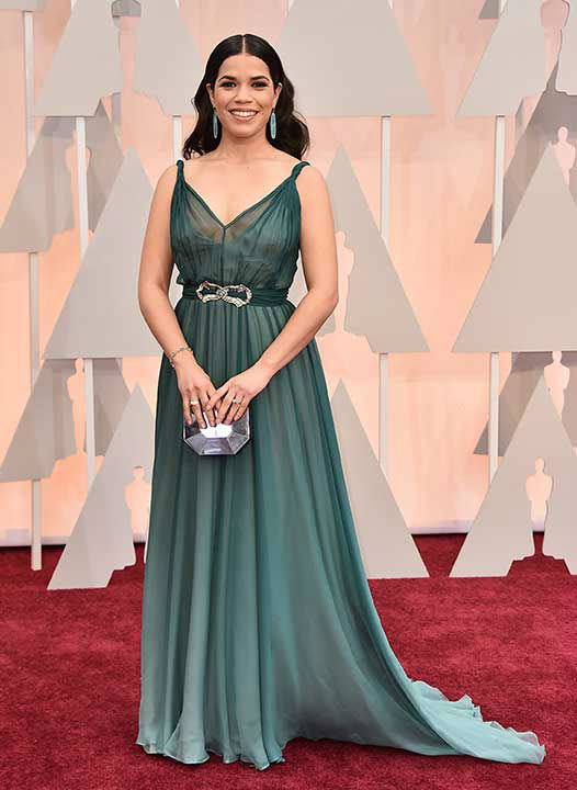 PHOTOS: Stars arrive on the red carpet at the 87th Academy Awards