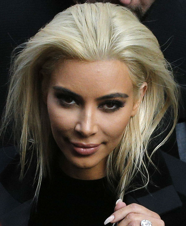Kim Kardashians Blonde 12
