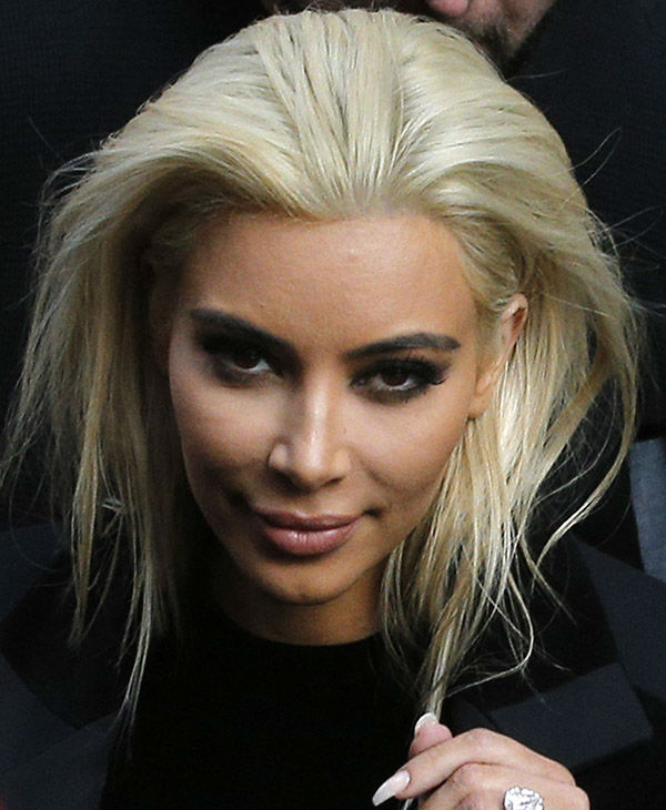 Kim Kardashain Blonde 116