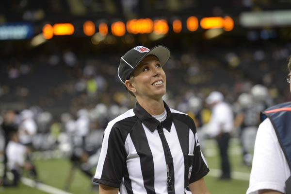 Report: NFL hires Sarah Thomas, becomes first female full ...