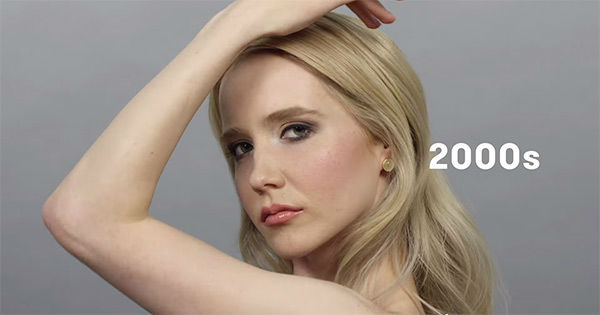 <div class='meta' /><div class='origin-logo' data-origin='none'></div><span class='caption-text' data-credit='Cut Video/YouTube'>The 2000s saw a much less natural look after a swift, extreme shift towards sexualization, McKeon explained.</span>