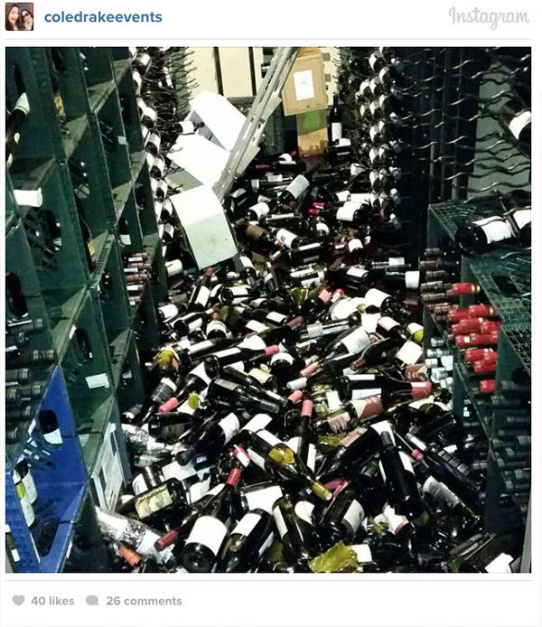 Napa valley casino earthquake