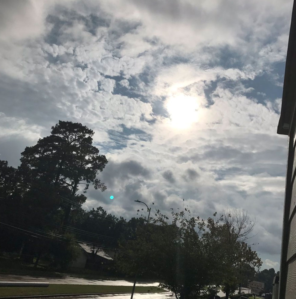 <div class='meta'><div class='origin-logo' data-origin='none'></div><span class='caption-text' data-credit='Gabby Greer'>The Twitter user who posted this photo on Tuesday wrote, ''THE SUN IS OUT IN HOUSTON. I repeat. THE SUN IS OUT IN HOUSTON.''</span></div>