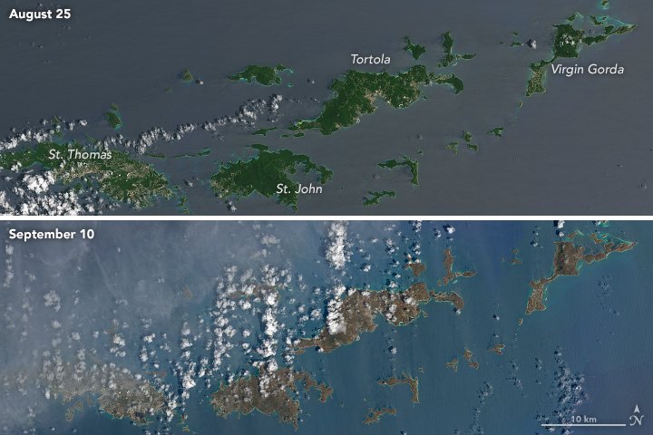 <div class="meta image-caption"><div class="origin-logo origin-image none"><span>none</span></div><span class="caption-text">''Hurricane Irma Turns Caribbean Islands Brown,'' NASA Earth wrote on Twitter. (NASAEarth/Twitter)</span></div>