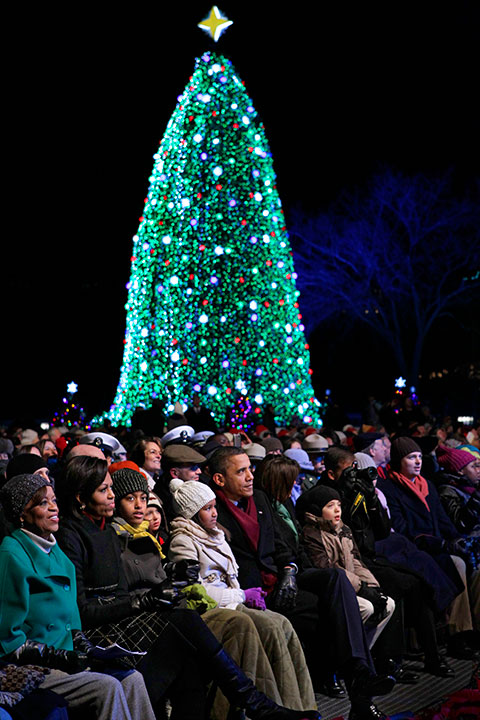 PHOTOS: The National Christmas Tree through the years | abc7news.com