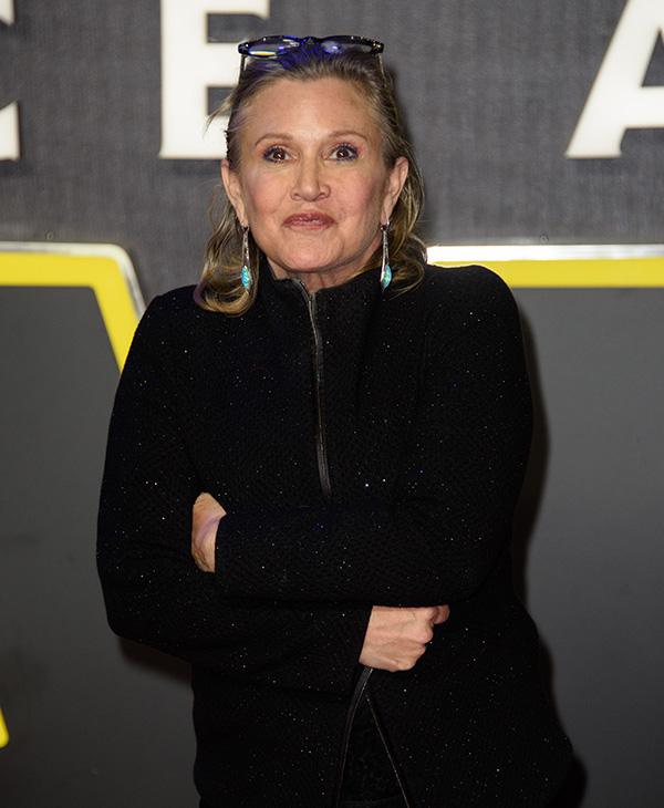<div class='meta'><div class='origin-logo' data-origin='AP'></div><span class='caption-text' data-credit='Jonathan Short/Invision/AP'>Carrie Fisher, best known for her role as Princess Leia in the Star Wars series, died Dec. 27, 2016 at the age of 60.</span></div>