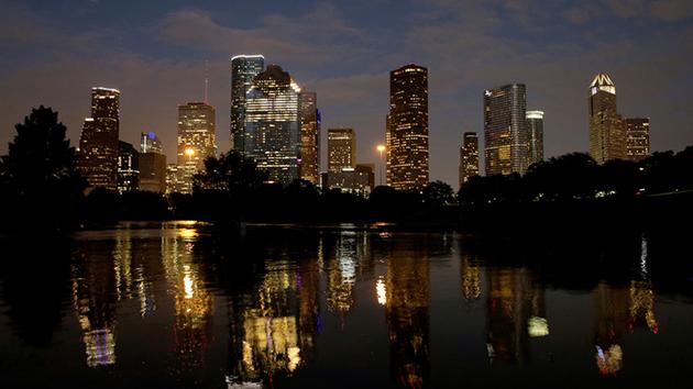<div class='meta'><div class='origin-logo' data-origin='none'></div><span class='caption-text' data-credit='Charlie Riedel/AP Photo'>Downtown Houston, Texas is reflected in flooded Buffalo Bayou Wednesday, Aug. 30, 2017, as the city continues to recover from record flooding caused by Hurricane Harvey.</span></div>