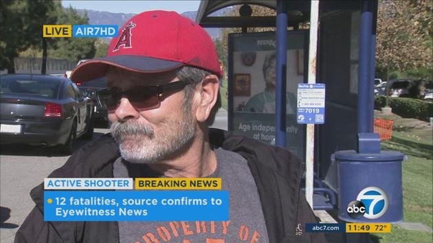 Terry Pettit said he received a text message from his daughter, telling him that gunmen were in her building and that she and some co-workers were hiding.