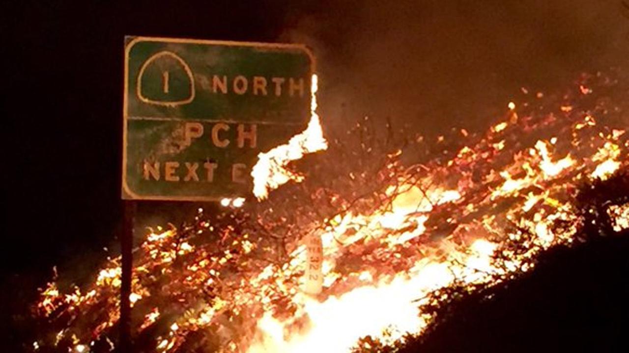 1,200 acres burned in California fire; evacuations ordered