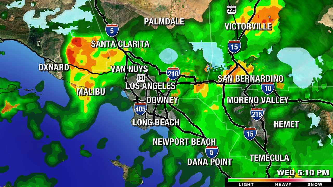 Southern California weather forecast Los Angeles, Orange County