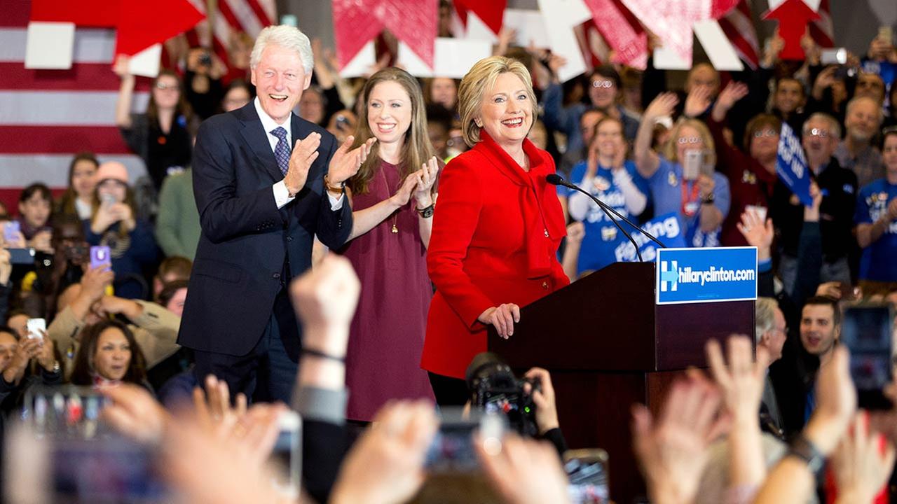 Associated Press declares Hillary Clinton winner of Democratic caucuses in Iowa