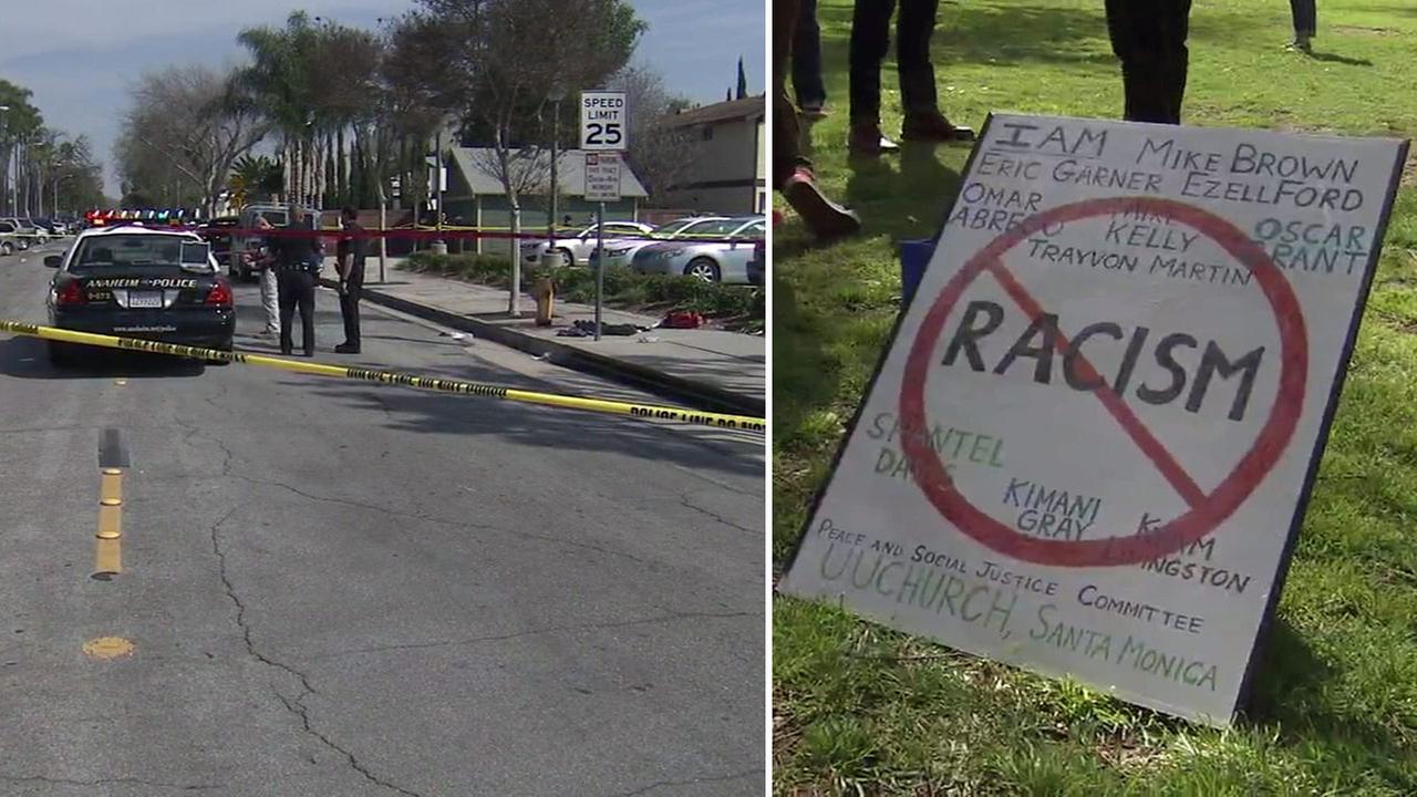 3 stabbed at KKK gathering in Anaheim