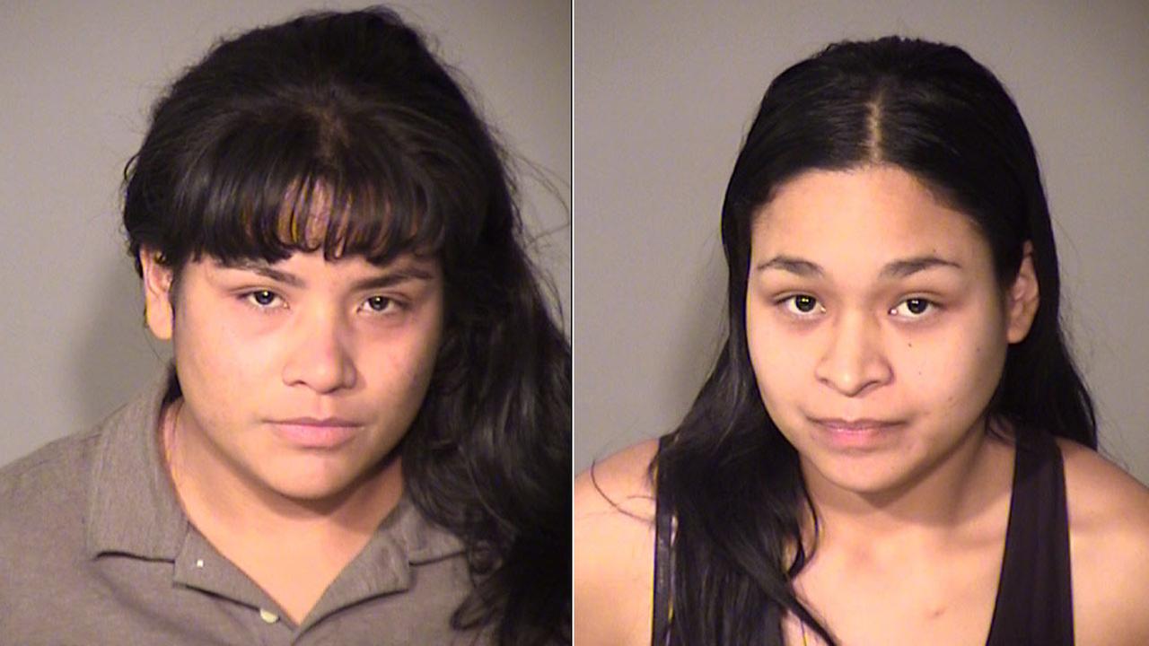 <b>Marisela Aguilar</b>, 29, and Elida Aguilar, 31, are shown in mugshots. - 1232407_1280x720