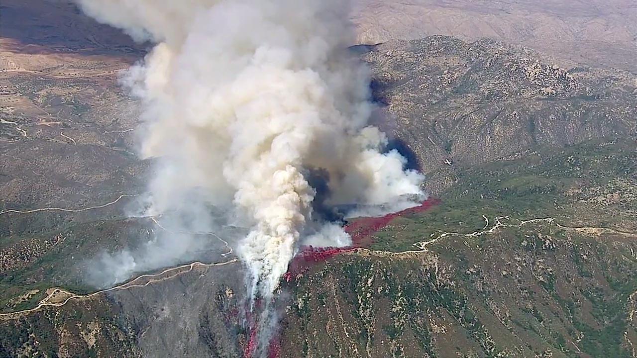 Pilot Fire: Evacuations Ordered As 1,500-acre Wildfire Erupts Near ...