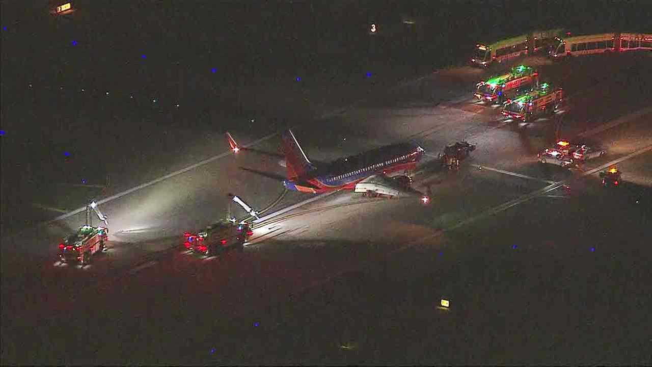 Southwest Airlines Flight Makes Emergency Landing After Tire Blows Out ...