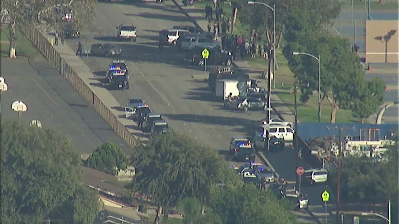 2 killed, 2 injured in Azusa shooting; 2 nearby schools on lockdown