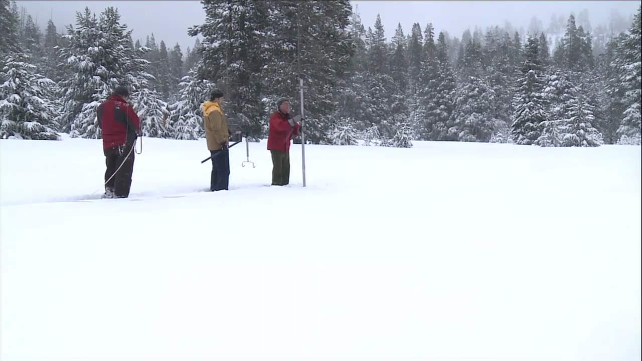 California snowpack starts at half of normal; storms coming