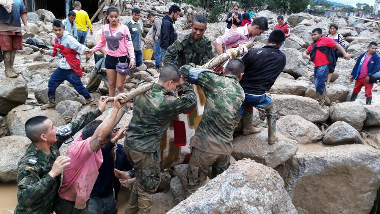 193 dead, 220 missing in Colombia after rivers overflow