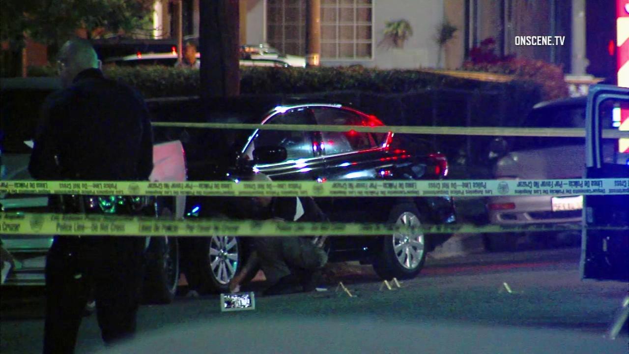 Man, woman gunned down in South Los Angeles - KABC-TV