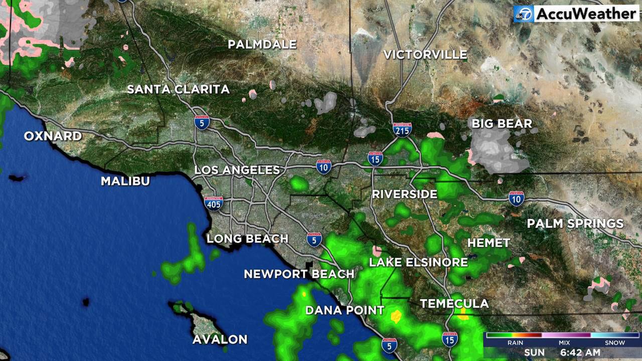 Southern California weather forecast Los Angeles, Orange County