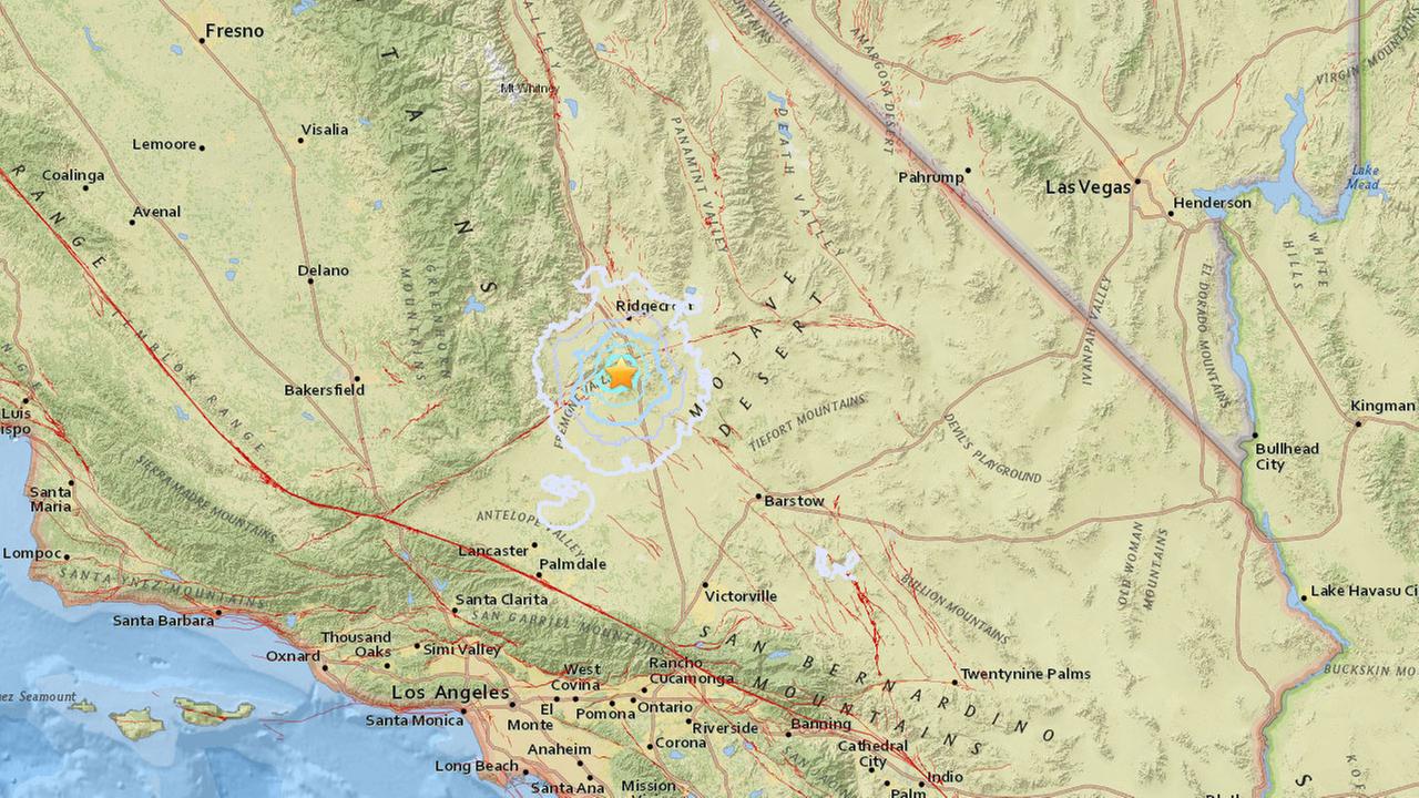 3.5-magnitude earthquake strikes in Kern County