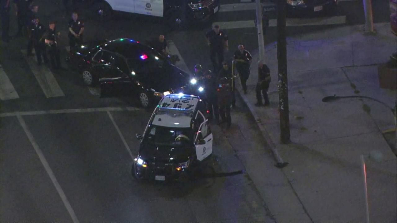 2 Suspects Arrested For Stealing 2 LAPD Vehicles, Causing Chases ...