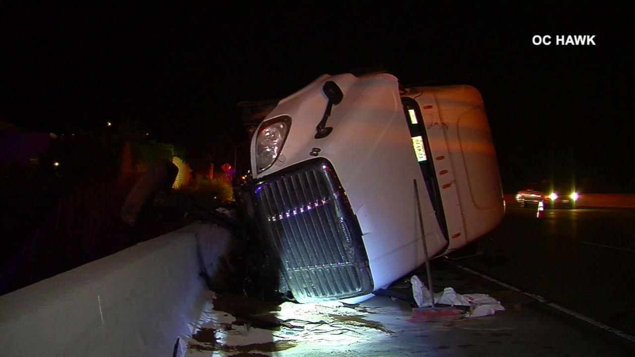 Big Rig Crash Snarls Traffic On Nb 5 Freeway In San Clemente 7731