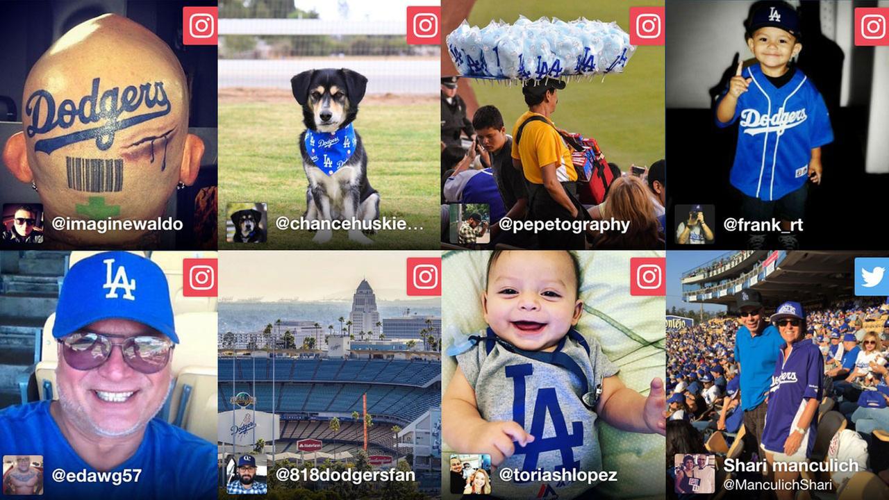 Dodgers Fans Show Off Their Team Spirit During World Series | Abc7.com