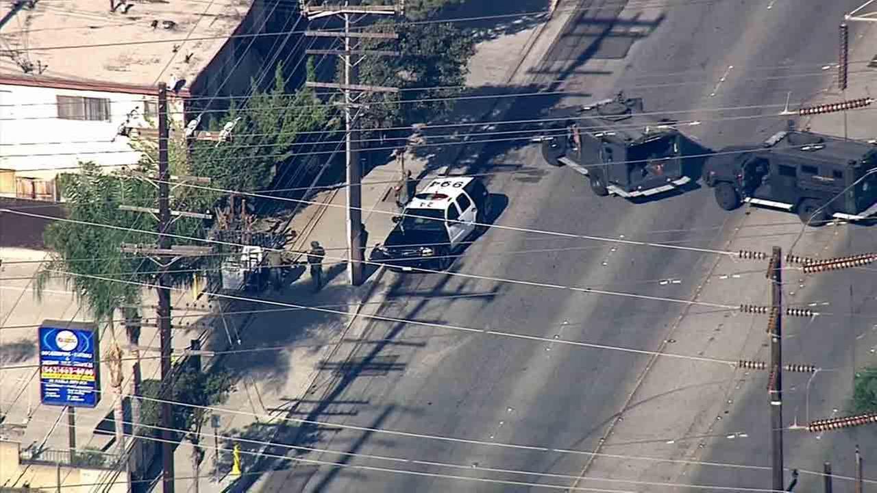 Bellflower Barricade Suspect Killed; Hostage Freed | Abc7.com