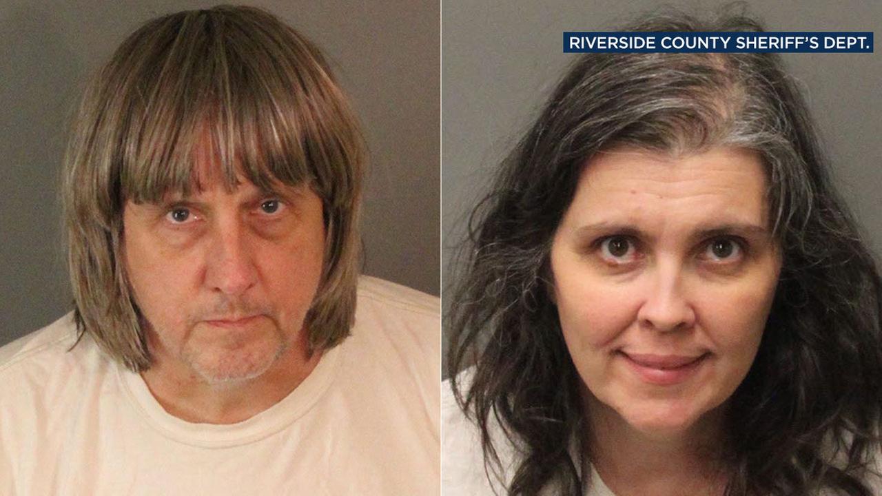 David and Louise Turpin allegedly kept 13 victims confined in filthy conditions in Perris home