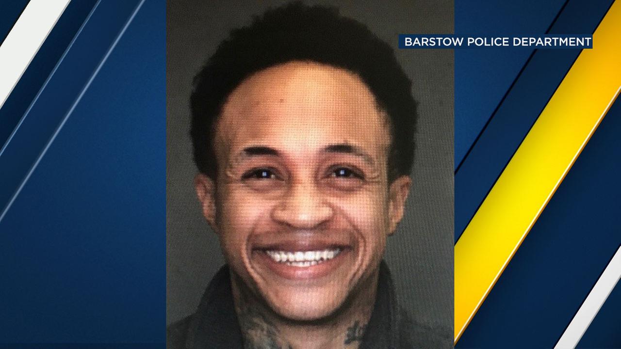 Orlando Brown, 30, is pictured in a booking photo.