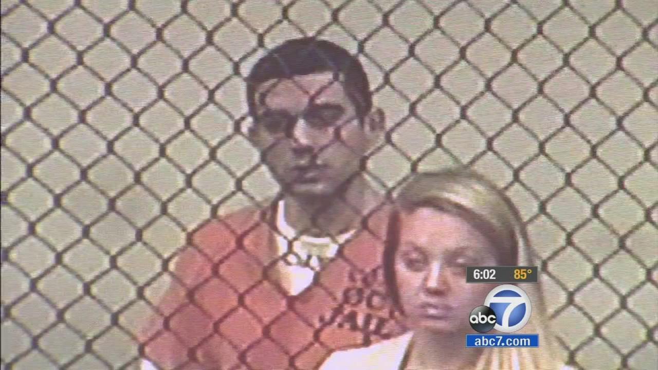 A fugitive accused of cutting a medical marijuana dispensary owners penis appeared in a Santa Ana courtroom Wednesday, Sept. 16, 2014 after being extradited from Prague.  