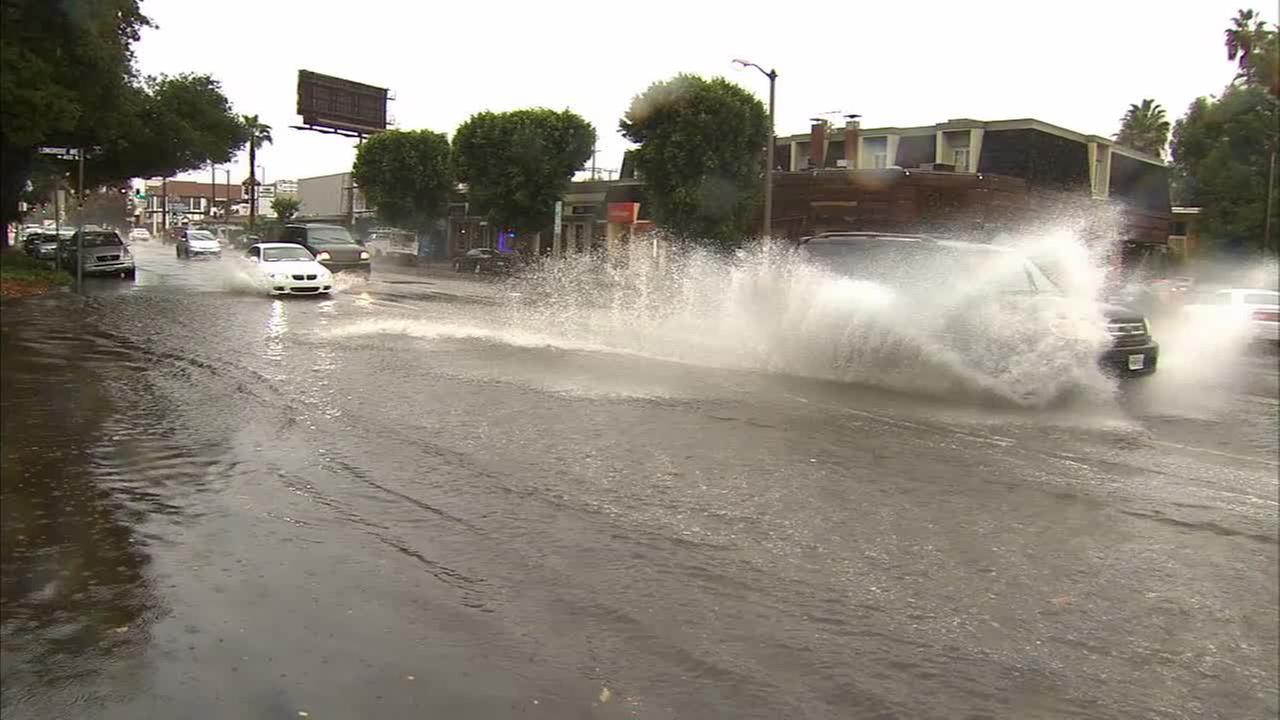 Rain floods Southern California roads KABC7 Photos and Slideshows