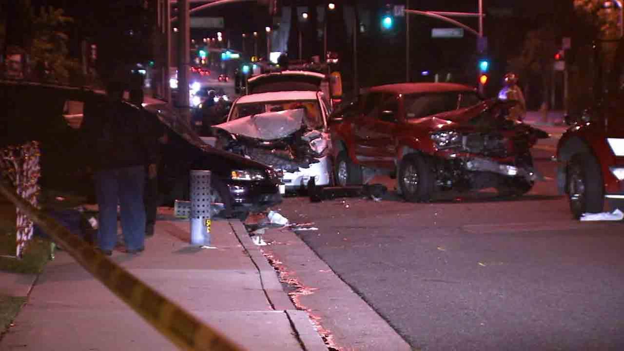 Alleged DUI driver crashes into pedestrians looking at holiday lights
