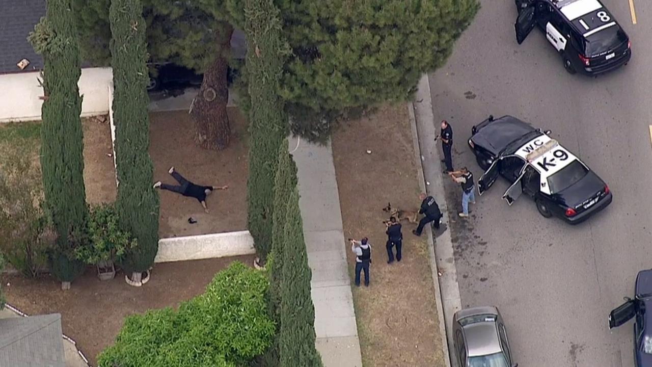 High Speed Chase Ends In Azusa; 3 In Custody   ABC7 Los Angeles