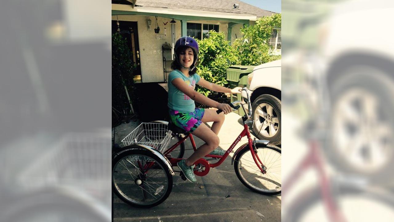 Tricycle stolen from 11-year-old Whittier girl with autism found