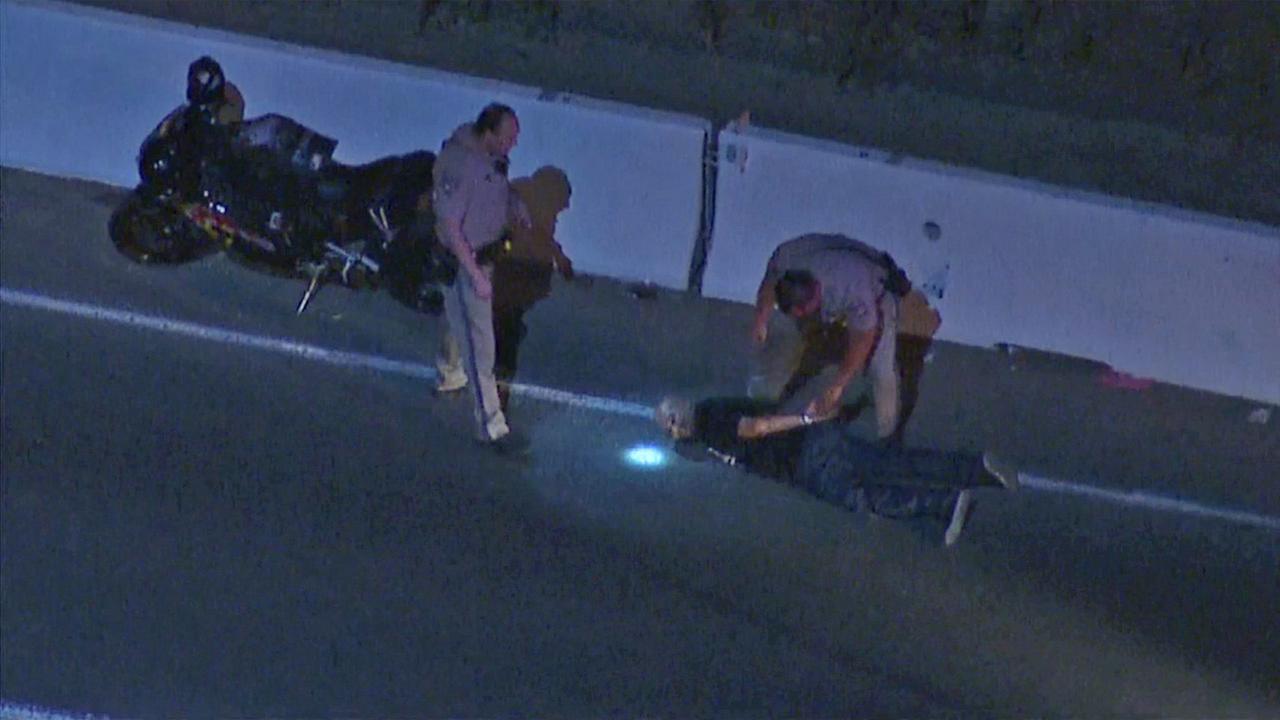 Chase Suspect Arrested After Motorcycle Runs Out Of Gas 7170