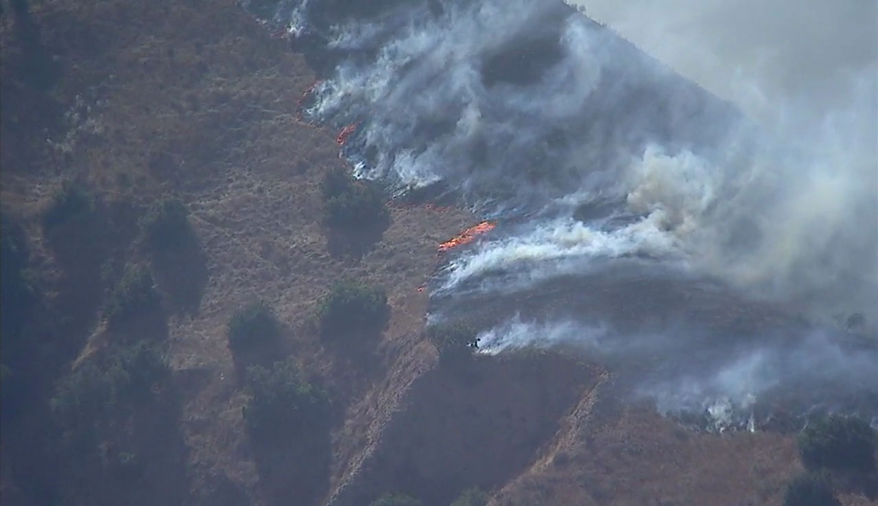PHOTOS Anaheim Hills fire triggers evacuations in Orange County