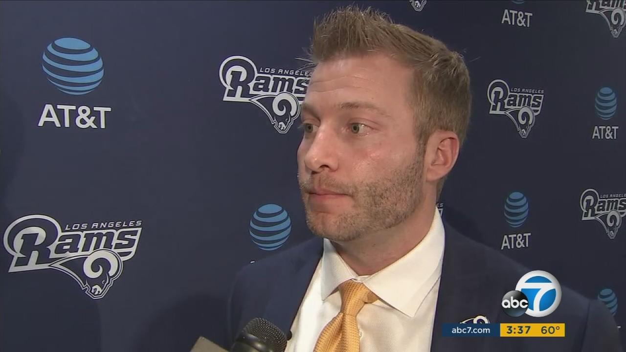 Rams Head Coach Sean Mcvay Encouraged And Excited About Jared Goff 