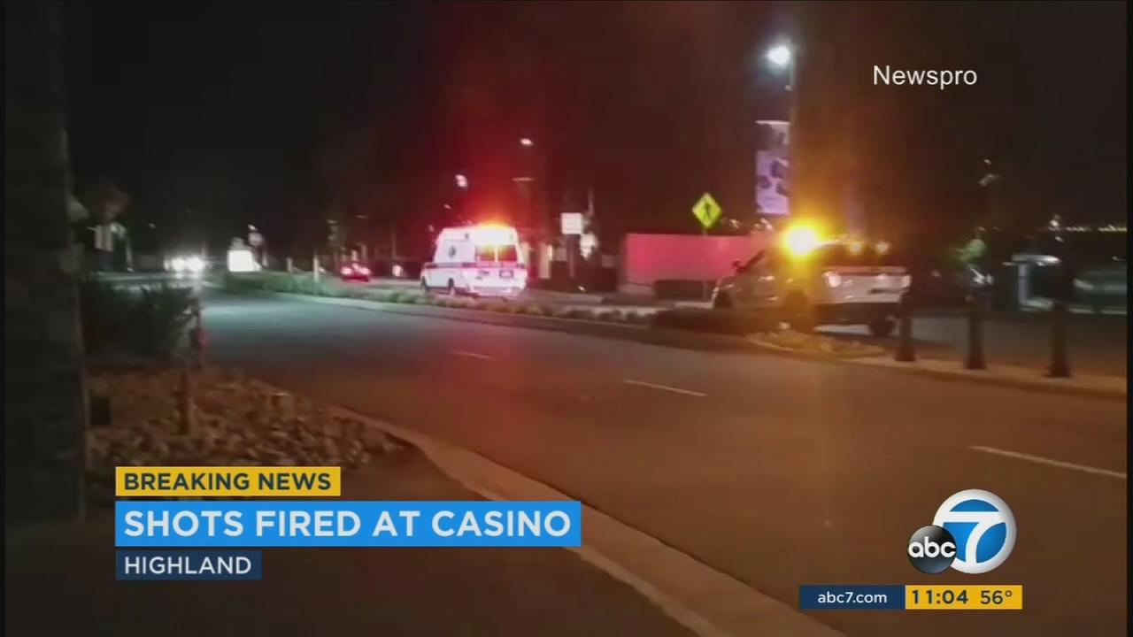 2 car-theft suspects shot by deputies at San Manuel casino - KABC-TV