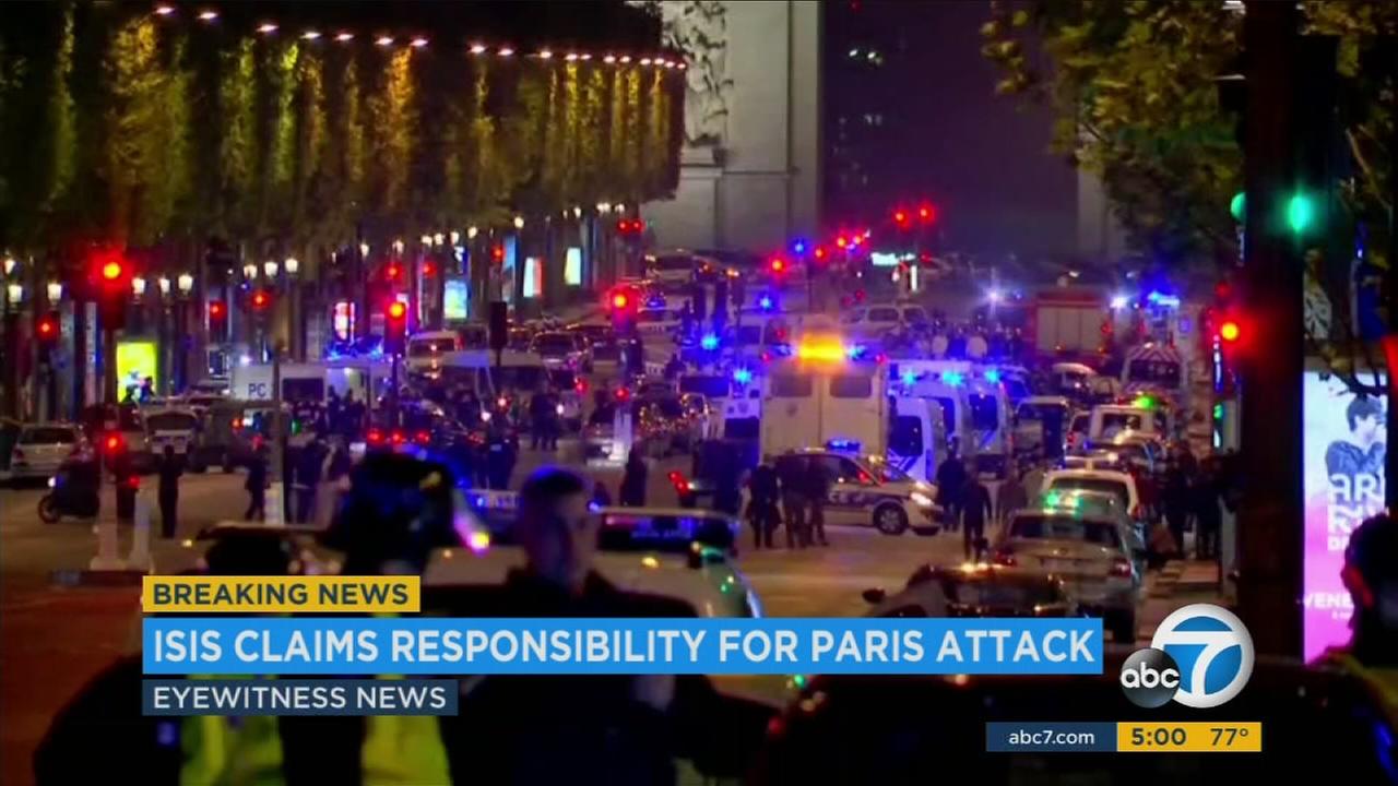 ISIS claims responsibility for attack on Paris police - KABC-TV