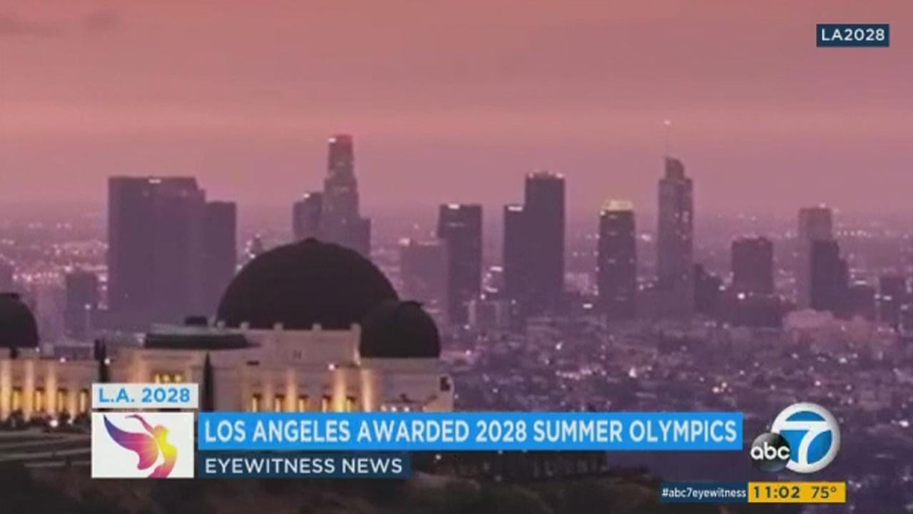 LA 2028: IOC officially announces LA as host of 2028 Games ...