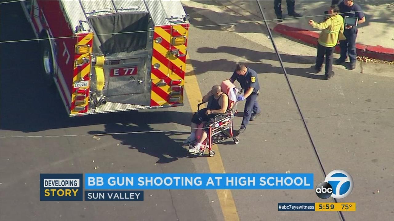 5 injured in BB gun shooting at Sun Valley High School