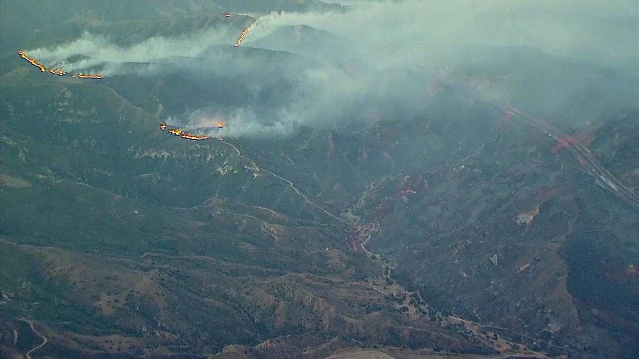 PHOTOS Anaheim Hills fire triggers evacuations in Orange County