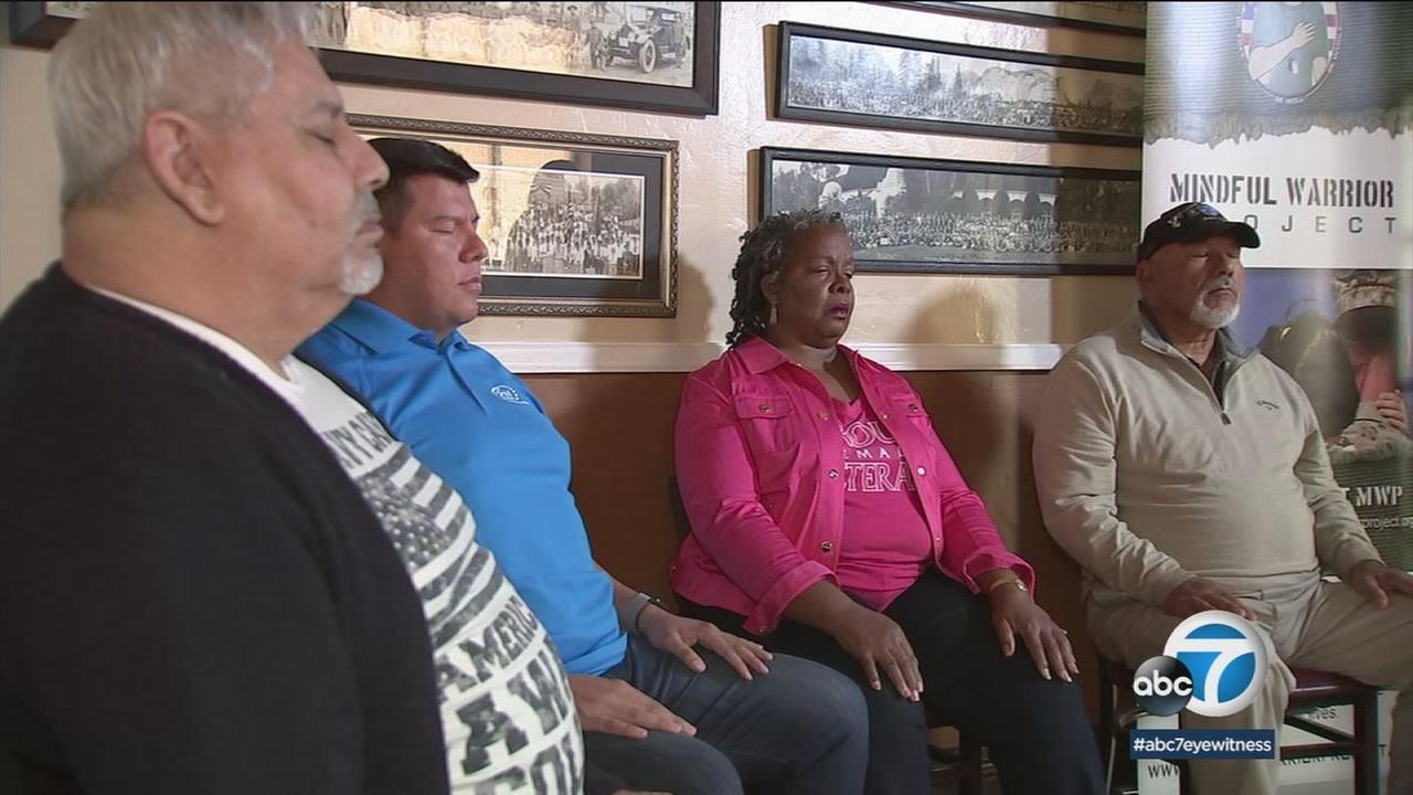 ABC7 Salutes: Free mindfulness class that helps vets