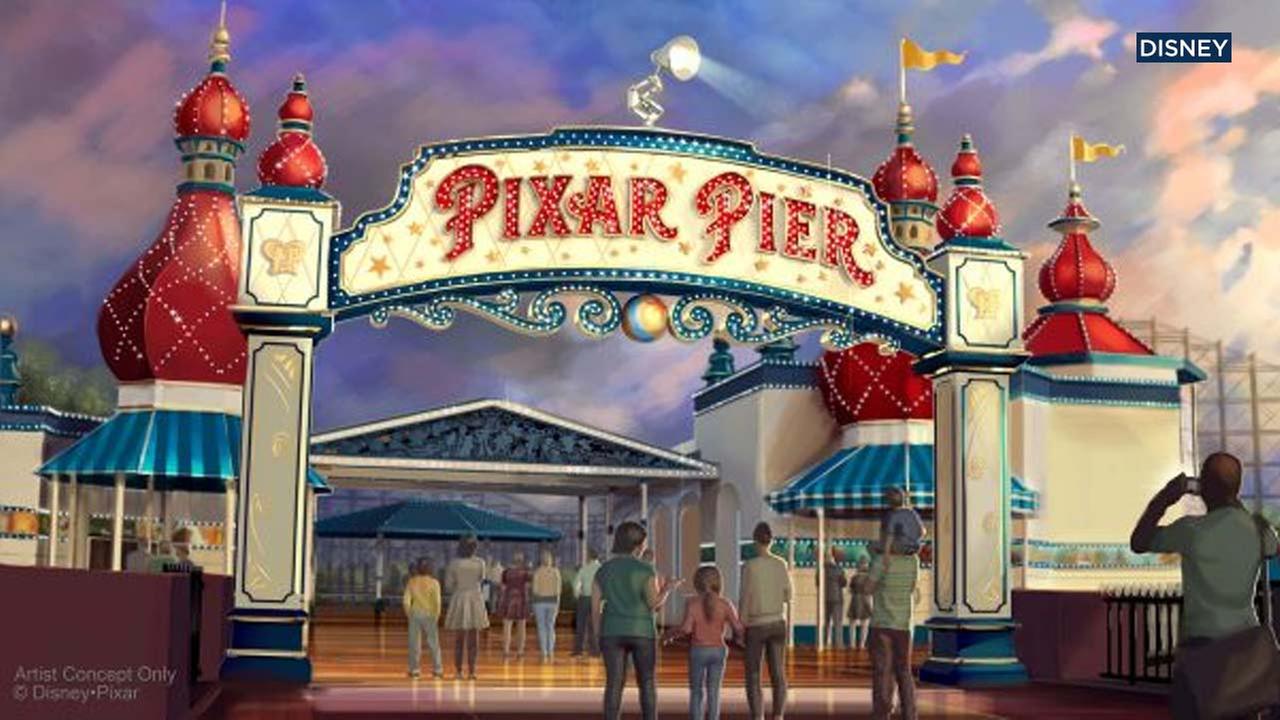 Pixar Pier opening at Disney California Adventure this summer