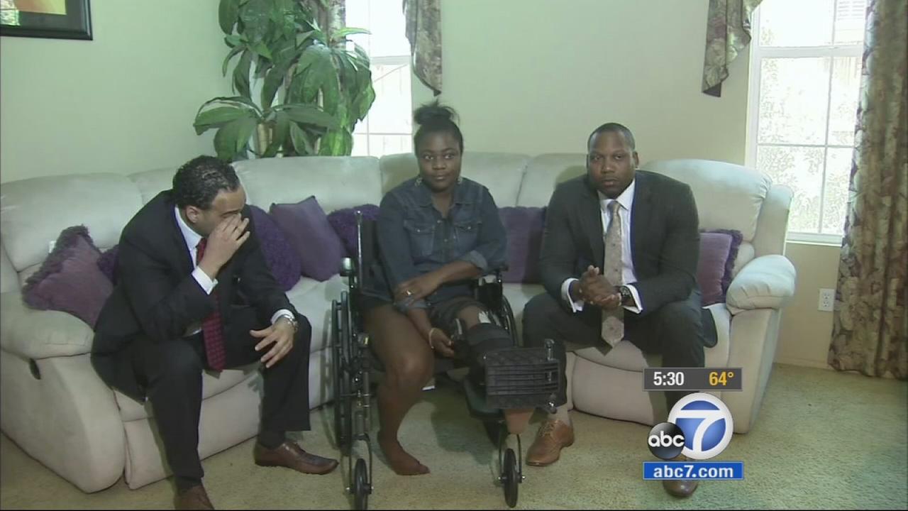 Woman claims Riverside police used excessive force; plans to file $10M lawsuit - KABC-TV