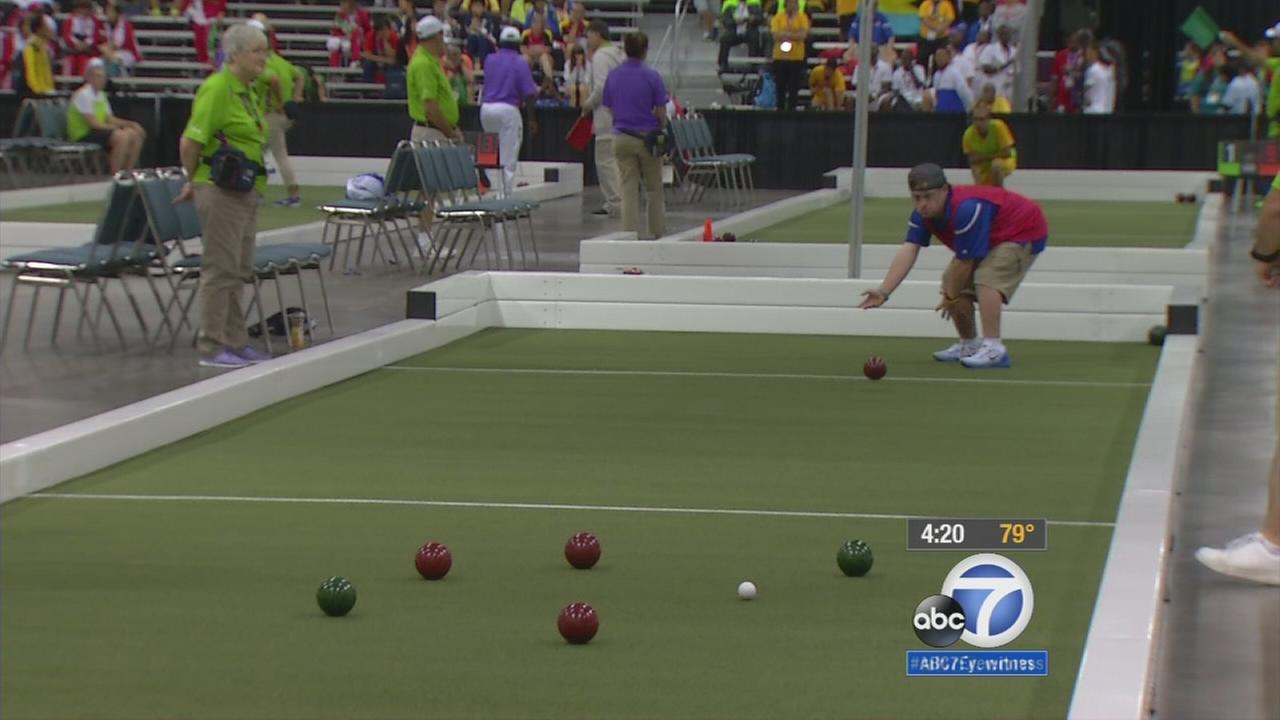 Bocce ball athlete rolls his way to victory in Special Olympics